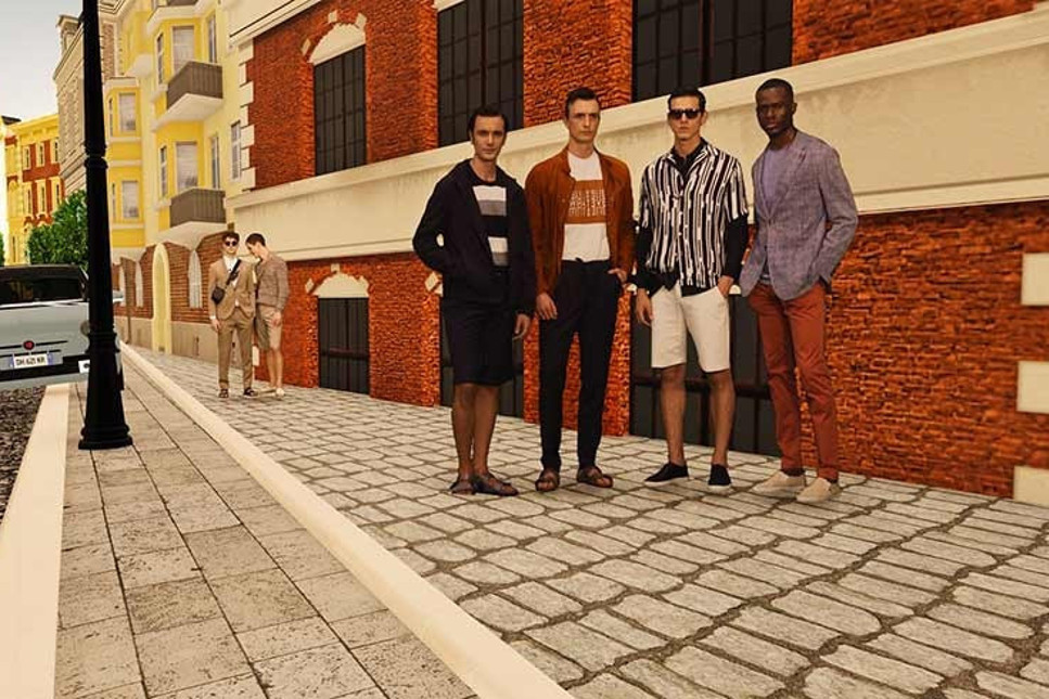 Damat&Tween'den modada bir ilk: İtalya sokaklarında Virtual Runway